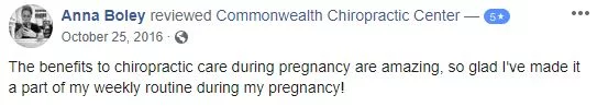 Commonwealth Chiropractic Center Patient Testimonial